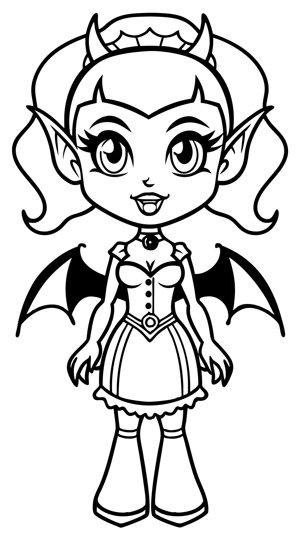 draculaura monster high coloring pages